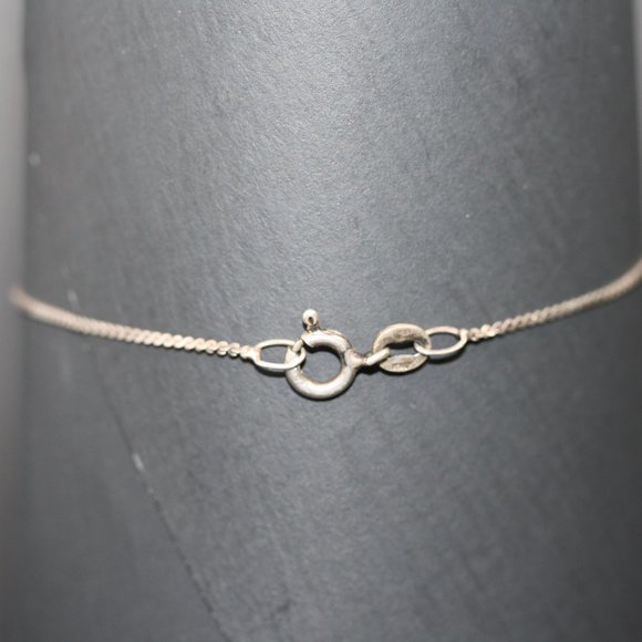 Vintage 925 Silver snake link C^A Bracelet Delicate - Picture 5 of 5